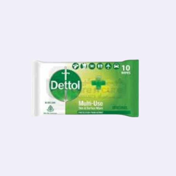 Dettol Multi-Use Skin & Surface Wipes